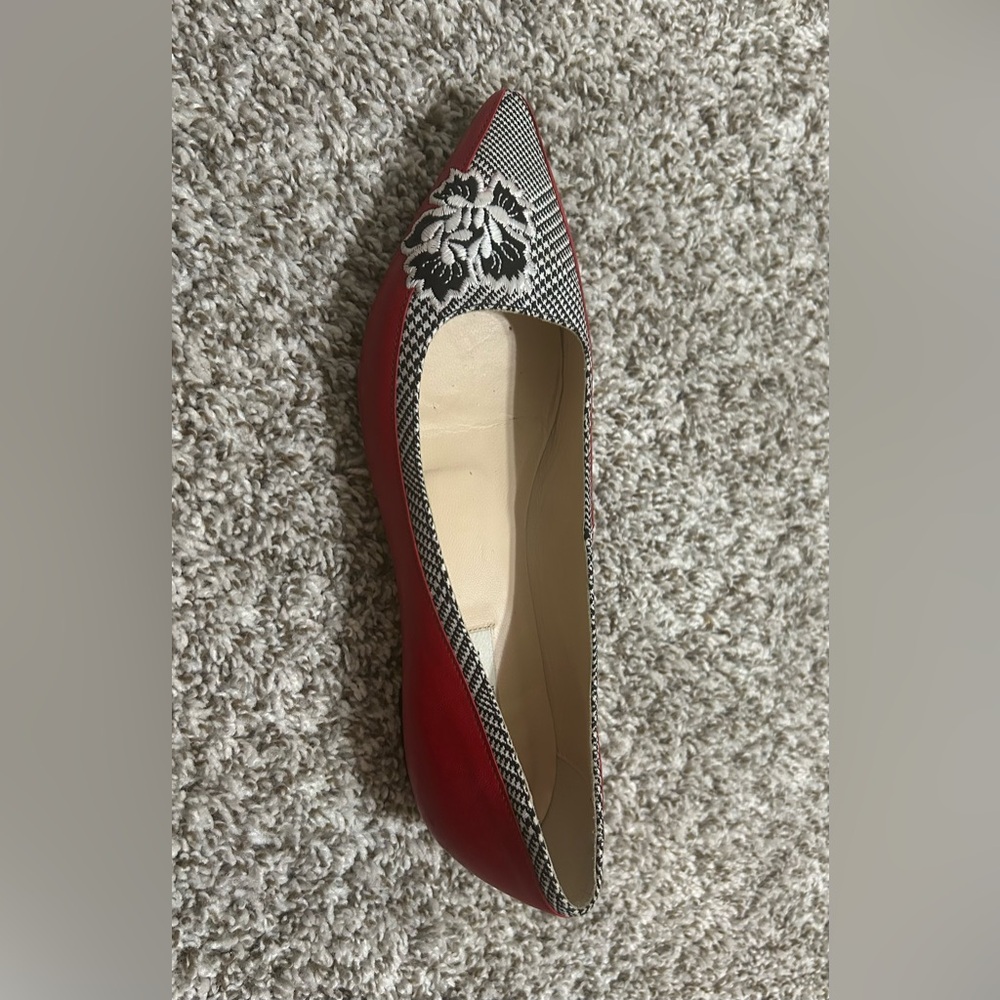 LK Bennett London  Women's Shoes Flats Designer Leather Decorated Size 38